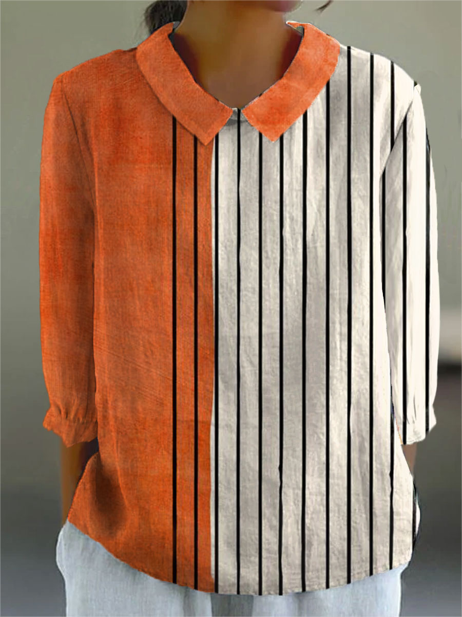 Emma-Ida | Künstlerische Bluse mit Print