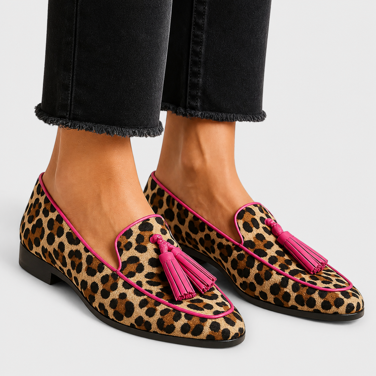 Annette | Loafer mit Fransen