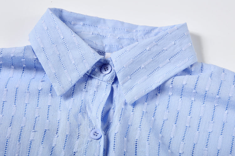 Marlene | Leichtes Blusen- und Shorts-Set