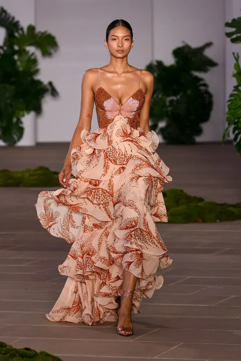 Frauke | Kleid mit Volant