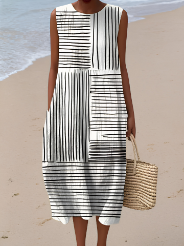 Henriette | Midikleid mit Print