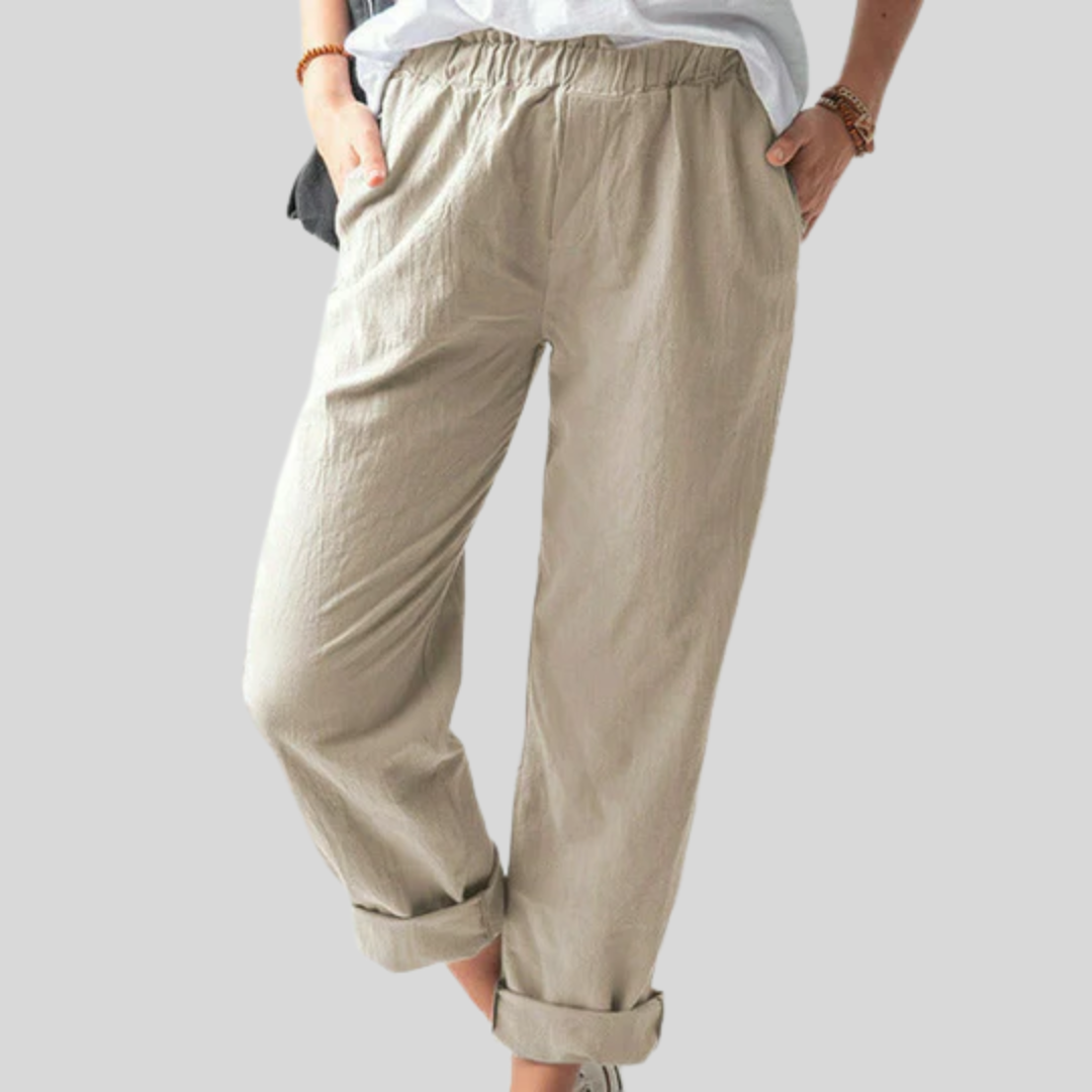 Ida | Hose mit weicher Struktur