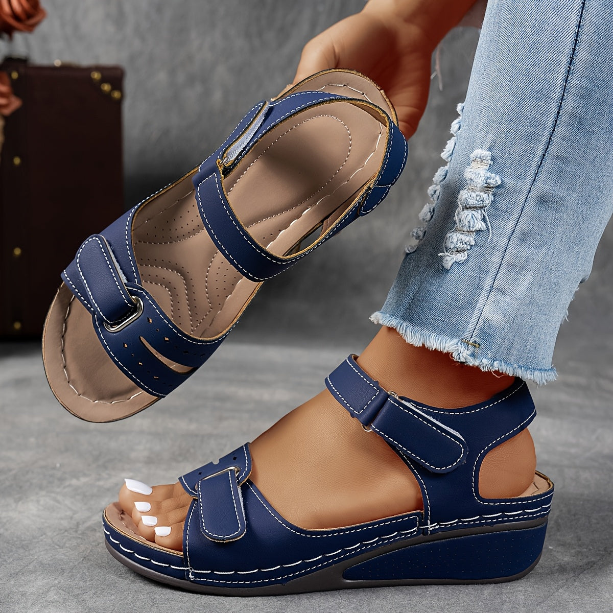 Eva-Amelie | Modische orthopädische Sandale