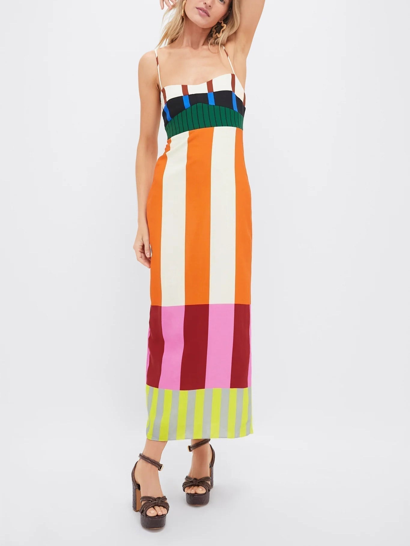 Mareike | Kleid Colorato mit Streifen