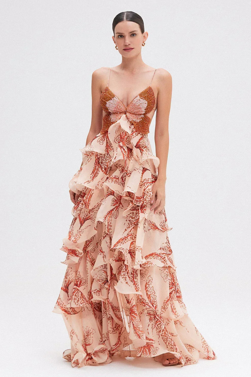 Frauke | Kleid mit Volant