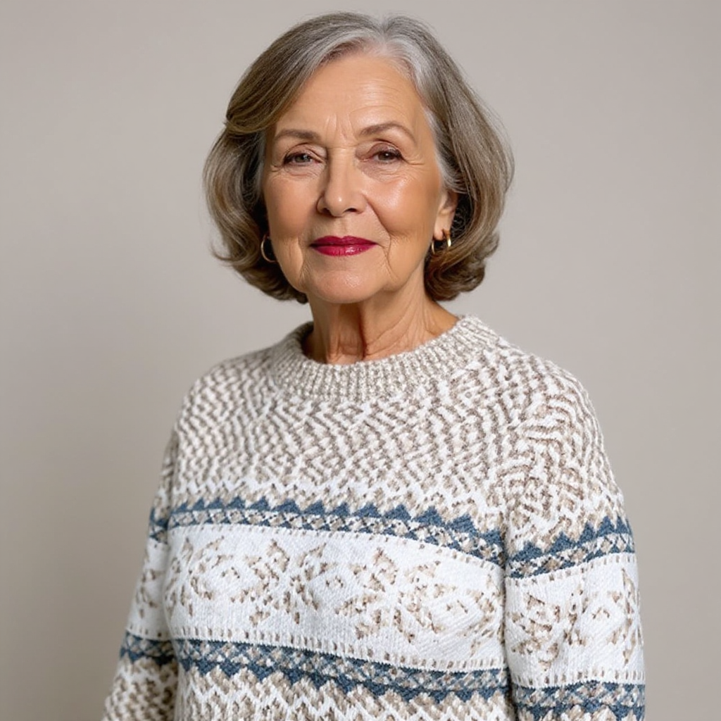 Caroline | Vintage-Strickpullover