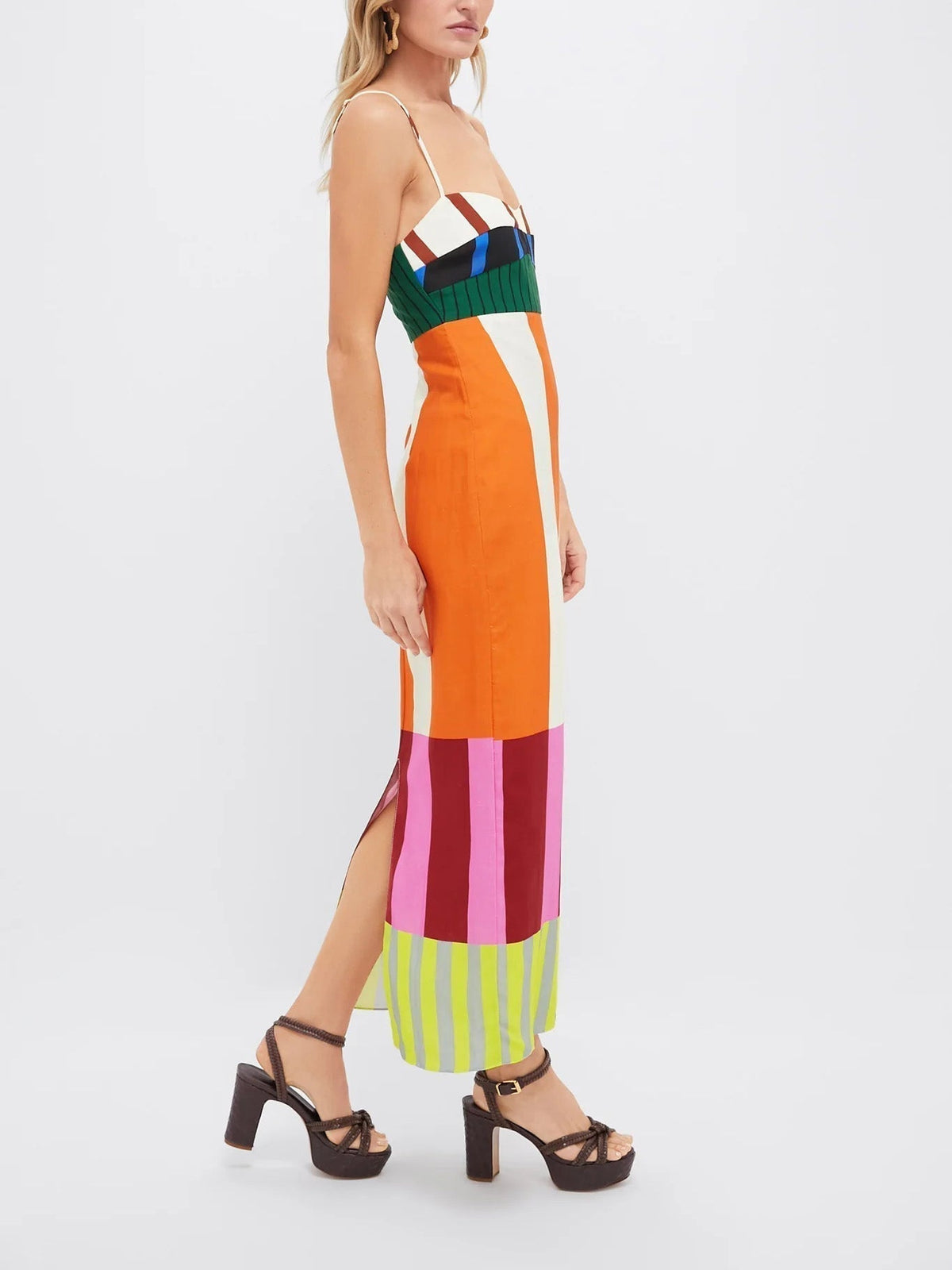 Mareike | Kleid Colorato mit Streifen