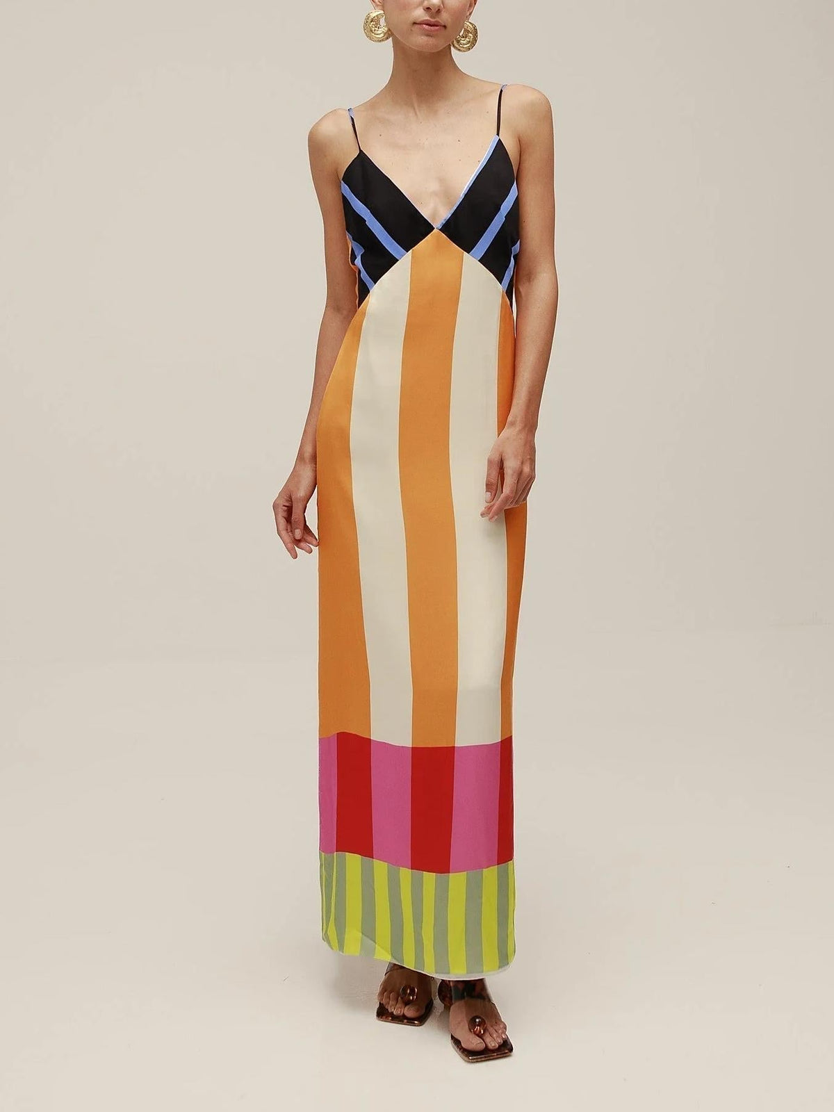 Mareike | Kleid Colorato mit Streifen
