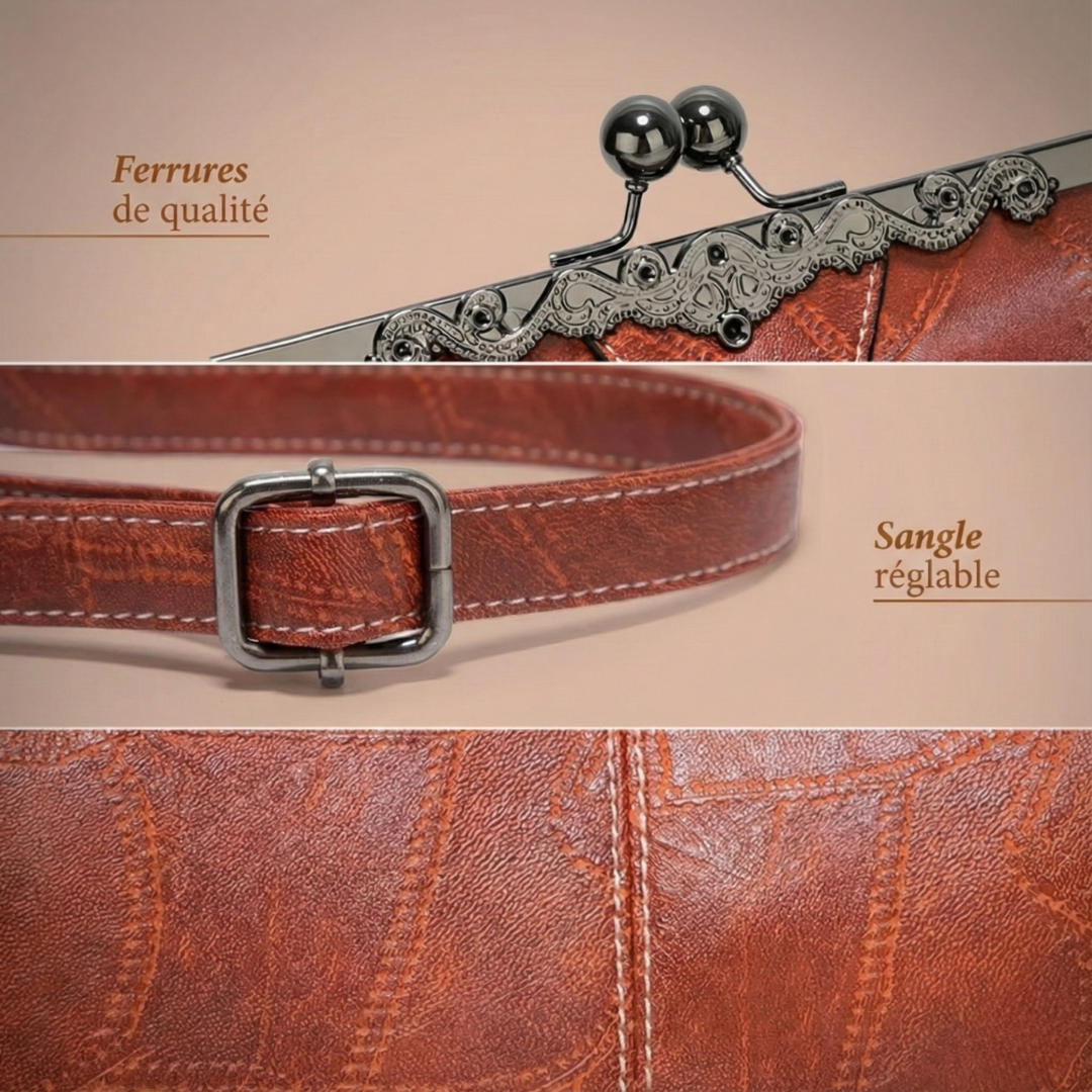 Martha | Vintage-Ledertasche