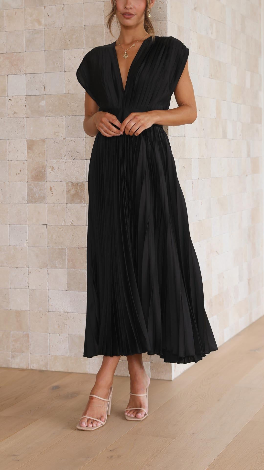 Sina | Kleid plissé elegant
