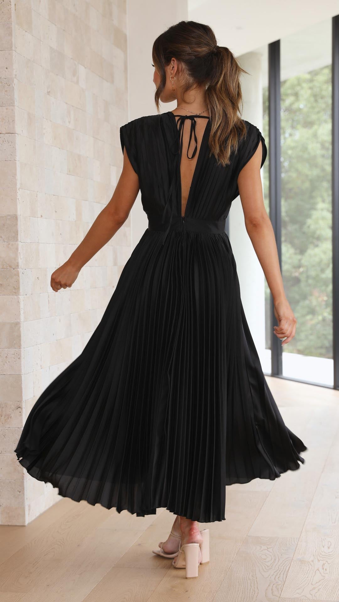 Sina | Kleid plissé elegant