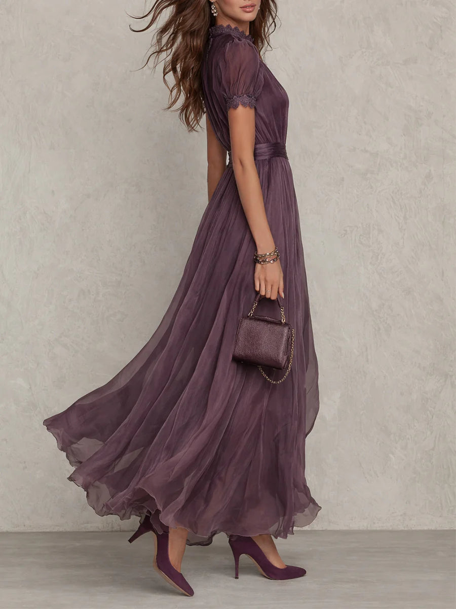 Mia | Maxikleid Chiffon Vintage elegant
