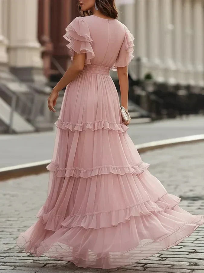 Charlotte | Kleid für Sposa Maxi elegant hellrosa
