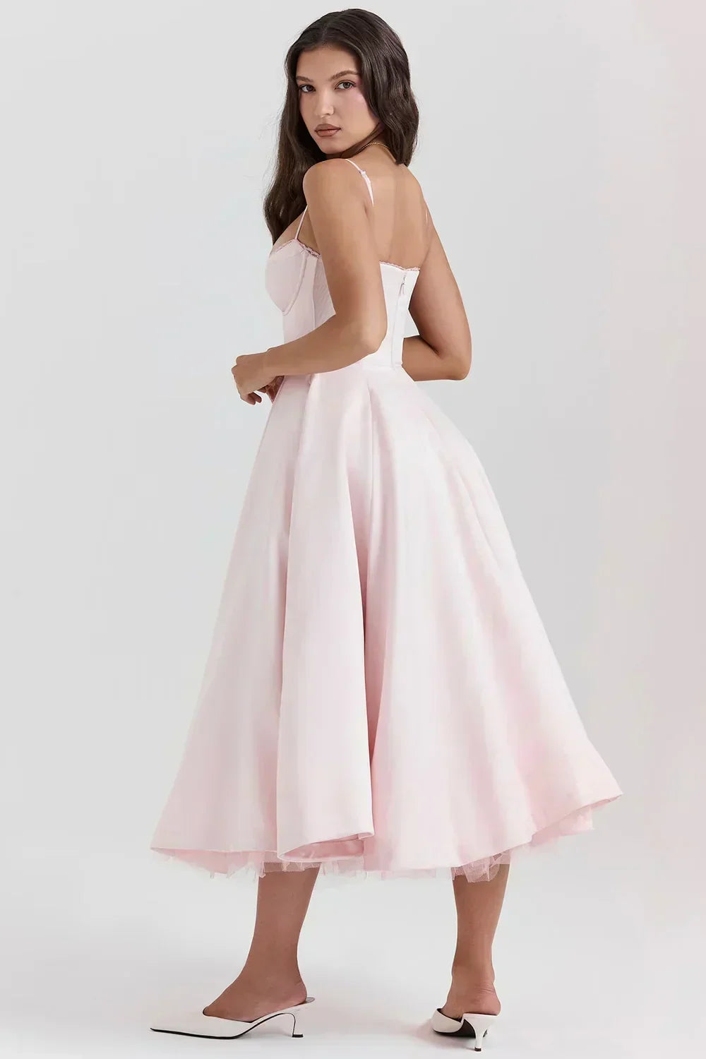 Britta | Midikleid aus Luxus