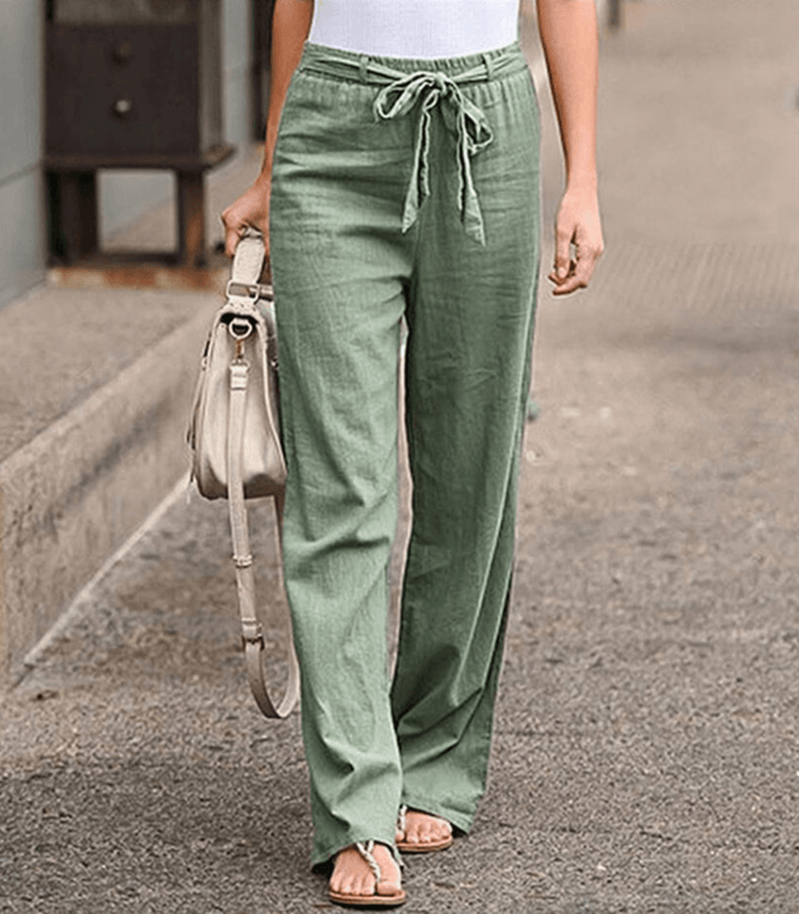 Ida | Damen-Relaxhose mit Kordel und elastischem Bund