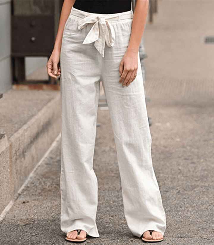 Ida | Damen-Relaxhose mit Kordel und elastischem Bund