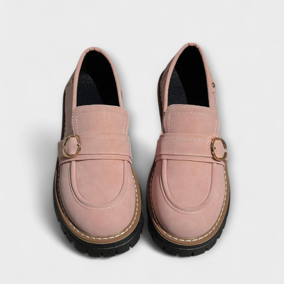 Nicole | Lässige Loafer mit runder Spitze