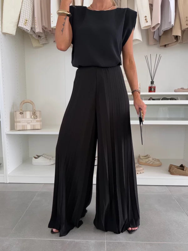Magdalena | Elegantes Plissee-Ensemble