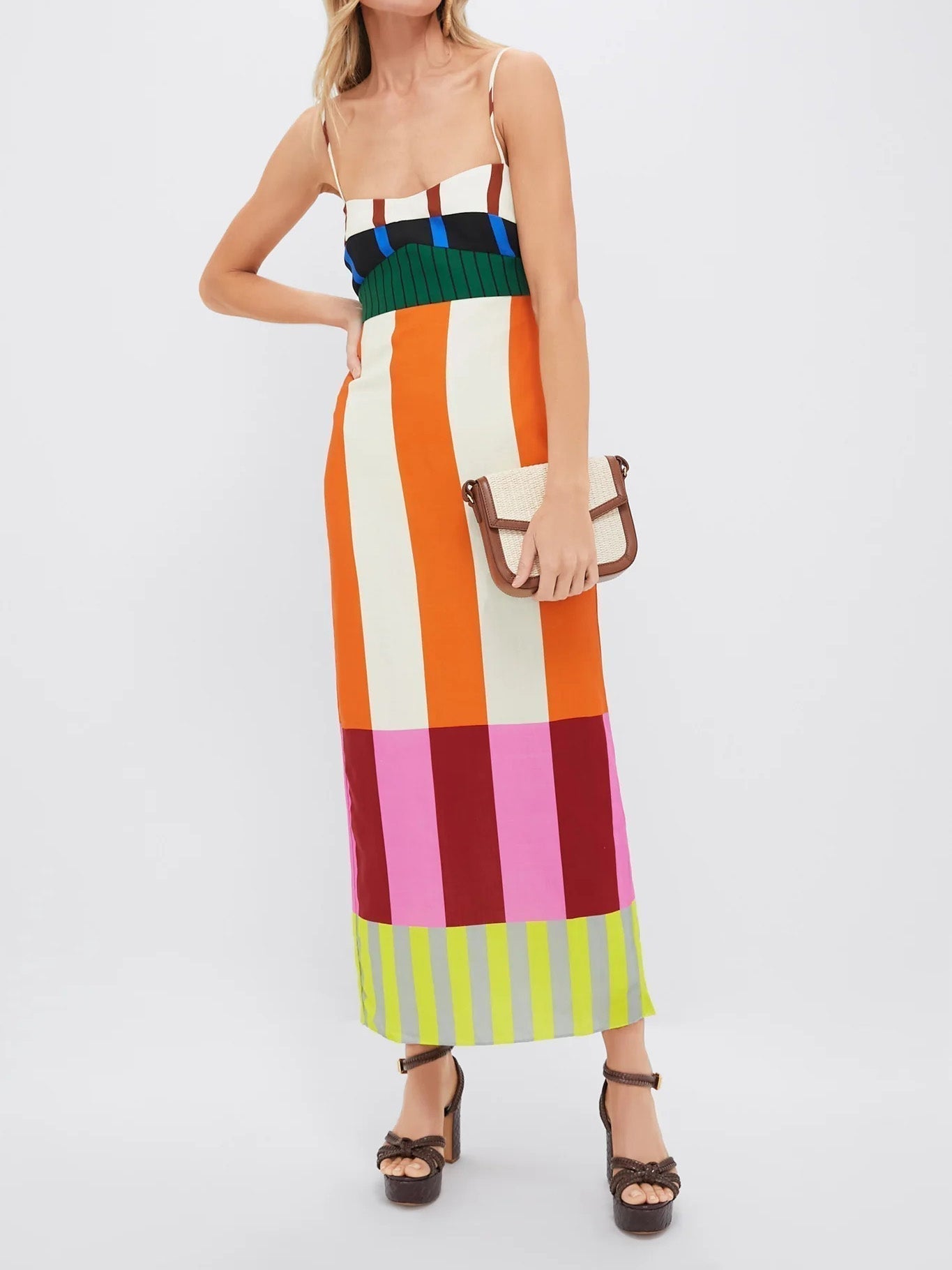 Mareike | Kleid Colorato mit Streifen